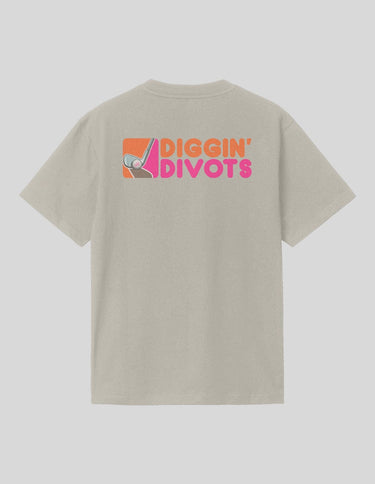 Diggin' Divots T-Shirt Greater Half Off White S